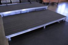 Risers with carpet