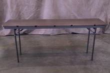 Table, 6ft x 18in narrow
